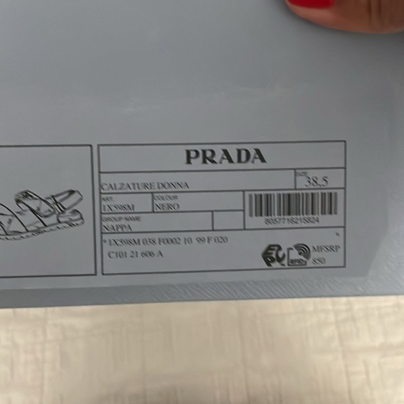 Prada Nappa leather sandals - Picture 7 of 7